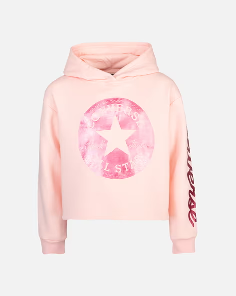 Branded Printed Full-length Hoodie For Girl's