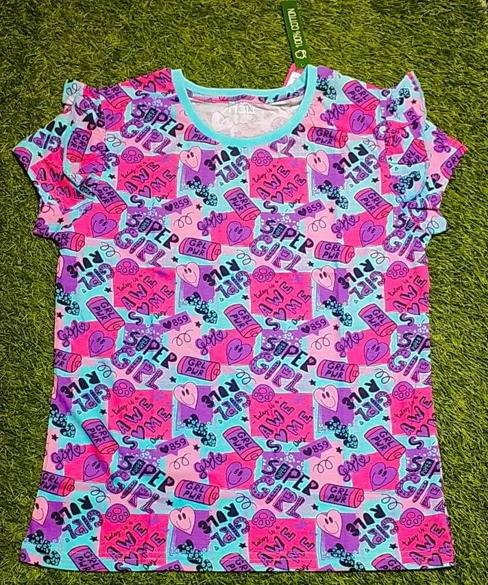BRANDED T-SHIRT FOR GIRL'S