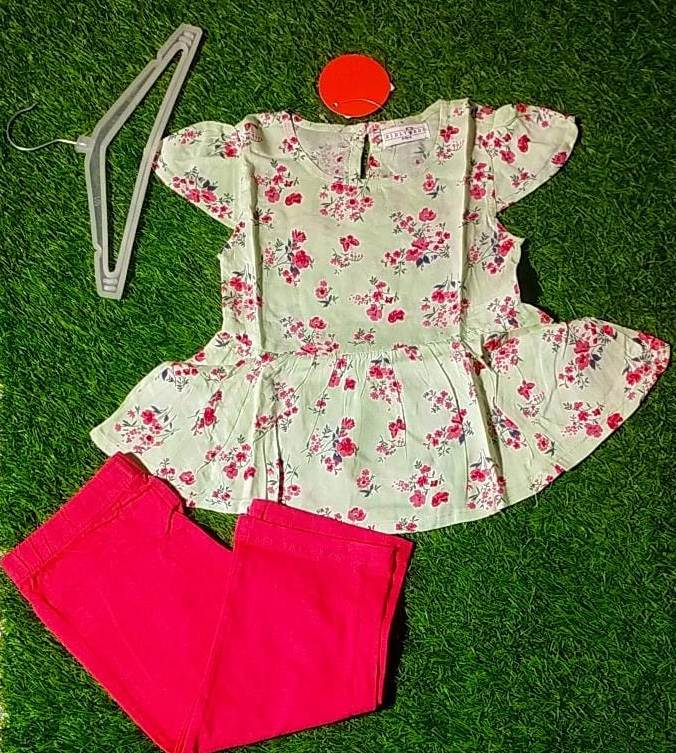 BRANDED TOP AND PYJAMI  FOR GIRL'S