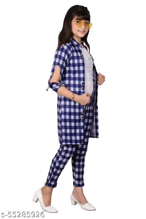 PRIMIUM QUALITY 3PC CORD SET SUIT FOR GIRL'S