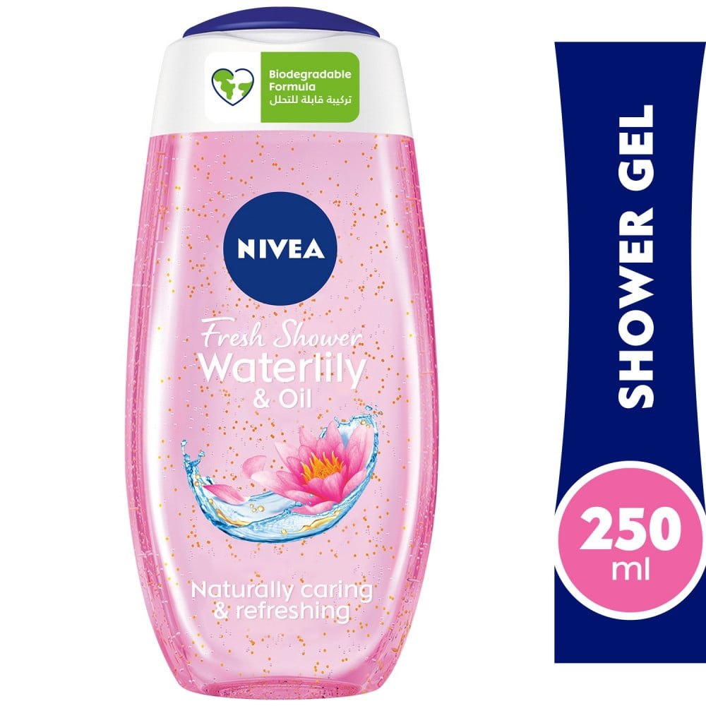 NIVEA SHOWER GEL WATERLILY & OIL 250ML